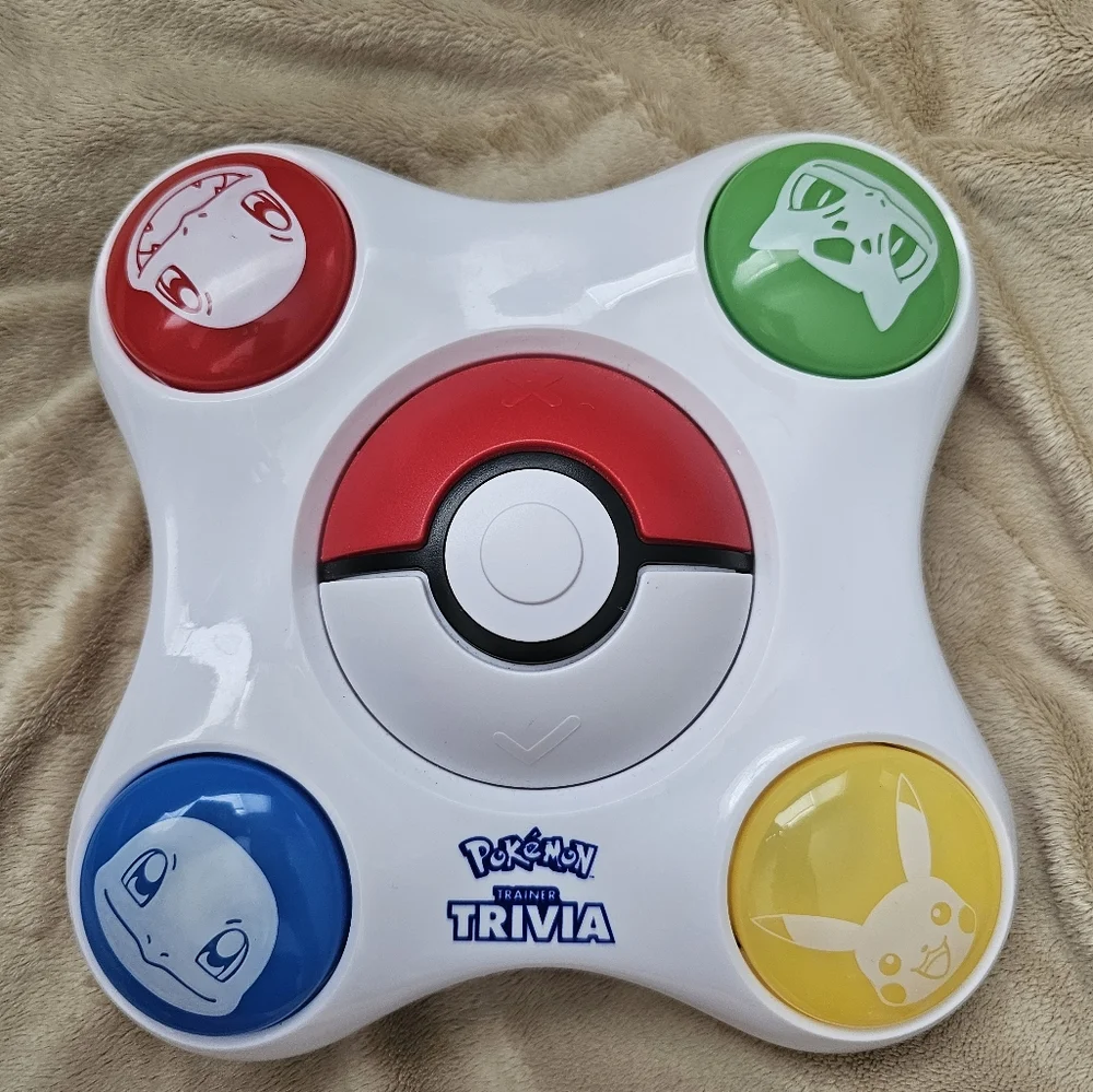 Pokemon Trainer Handheld Trivia Game